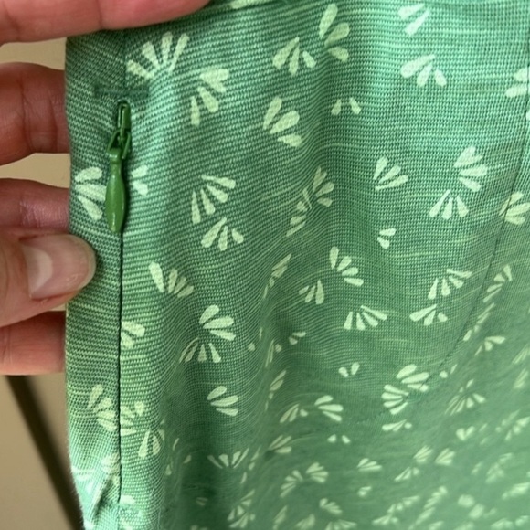 Toad & Co Rosemarie Sl Dress Women’s Size XS Green V-Neck - Picture 5 of 7